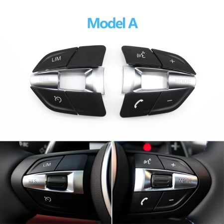 Set 10 Butoane Volan M Dedicat BMW  F10 F11 F30 F31 F34 F01 F02 F07 F06 F12 F25 F26 F15 F16 M2 M3 M4 M5 X5M X6M, Model A [2]