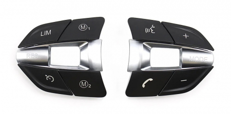 F22 F23 - Set 10 Butoane Volan M Dedicat BMW  F10 F11 F30 F31 F34 F01 F02 F07 F06 F12 F25 F26 F15 F16 M2 M3 M4 M5 X5M X6M, M1 M2