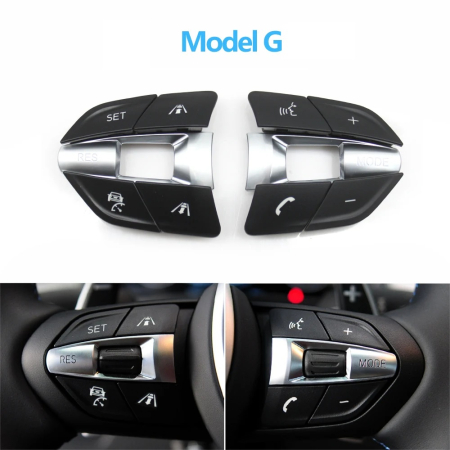 Set 10 Butoane Volan M Dedicat BMW  F10 F11 F30 F31 F34 F01 F02 F07 F06 F12 F25 F26 F15 F16 M2 M3 M4 M5 X5M X6M, Model G [1]