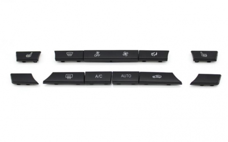 F06 F12 F13 - Set 11buc Butoane Consola Clima Ventilatie AC Aer BMW F01 F02 F06 F07 F10 F11 F13 F15 F16, Facelift