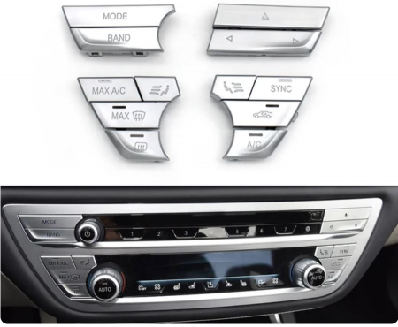 Set 12 Butoane Panou Clima Dedicat BMW G30 G31 G32 G11 G12, Model A [3]