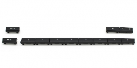 F01 F02 - Set 12 Butoane Panou Radio CD Audio Dedicat BMW F01 F02 F06 F07 F10 F12 F13, Model B