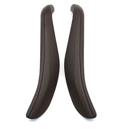 G30 G31 F90 F99 - Set 2 Manere Exterioare Piele Usi Dedicat BMW Seria 5 G30 G31 G38 M5 F90, Moka