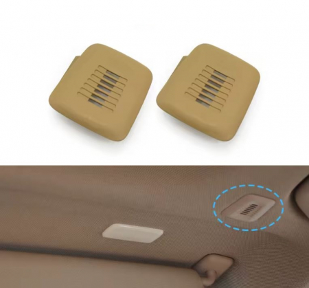 Set 2 Piese Trim Masca Ornament Microfon Plafon Dedicat BMW F30 F32 F07 F10 F15 F16 F12 F25 F49 G20 G30 G31 G01, Bej [1]
