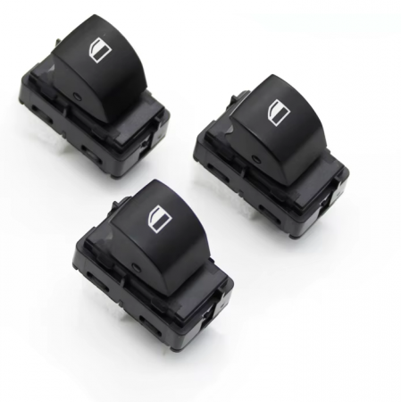 cu BLOC ELECTRIC - Set 3 Butoane Geamuri Usa Portiera Dedicat BMW E61 E60, Pasageri