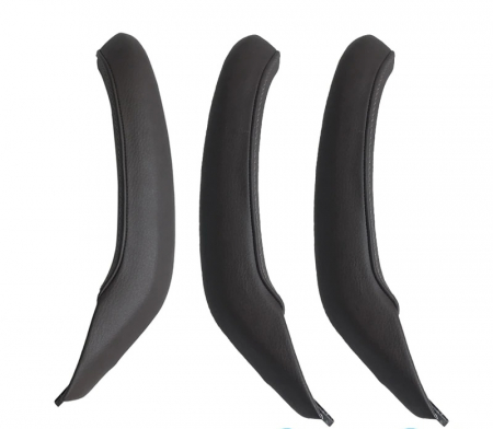 X4 F26 - Set 3 Manere Exterior Piele Usa Pasager Stanga Dreapta Dedicat BMW X3 X4 F25 F26, Moka