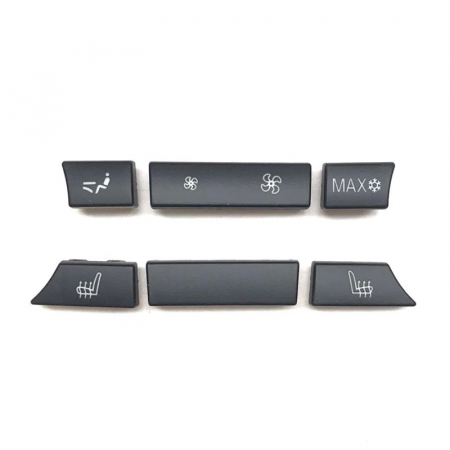 F01 F02 - Set 6 Butoane Consola Clima Spate BMW 5 6 7 X5 X6 F10 F11 F01 F02 F06 F12 F15 F16
