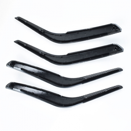 Set 4 Manere Exterior Usa Stanga Dreapta Dedicat BMW X1 E84, Negru Carbon [1]