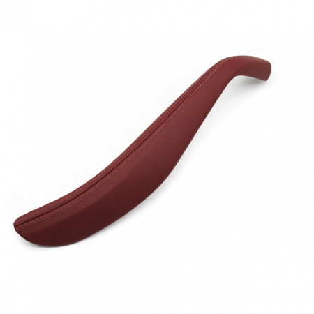 MANERE - Maner Exterior Piele Usa Portiera Dedicat BMW Seria 5 G30 G31 G38 M5 F90, Stanga, Rosu