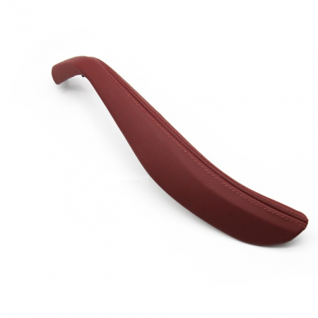 MANERE - Maner Exterior Piele Usa Portiera Dedicat BMW Seria 5 G30 G31 G38 M5 F90, Dreapta, Rosu