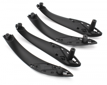 F32 F33 F36 F82 F83 - Set 4 Manere Interior Usa Portiera Dedicat BMW 3GT F34 F36, Negru