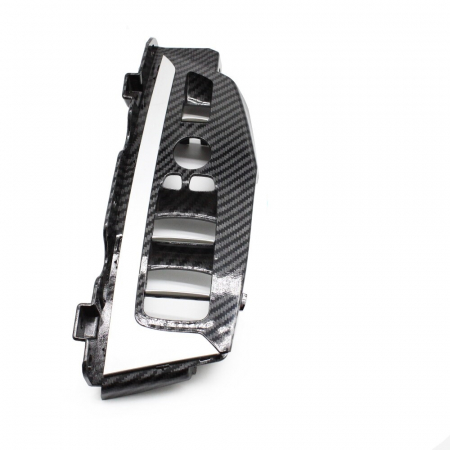 Set 4 Ornamente Butoane Geamuri Usi Dedicat BMW X3 G01 G08 F97 X4 G02 F98, Negru Carbon [1]