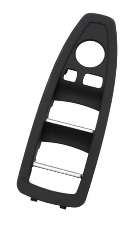Trim Ornament Butoane Usa Dedicat BMW F20 F21 F30 F31 F34 GT F35 F36, Stanga, Negru