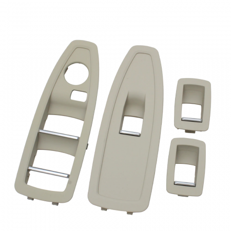 Set 4 Ornamente Butoane Usi Dedicat BMW F20 F21 F30 F31 F34 GT F35 F36, Oyster