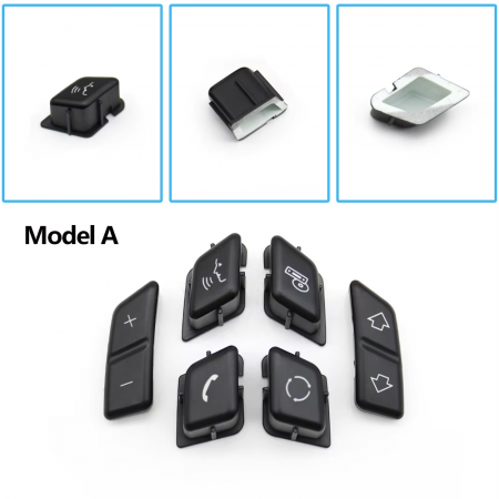 Set 6 Butoane Volan Stock Dedicat BMW E90 E91 E92 E93 X1 E84, Model A [1]