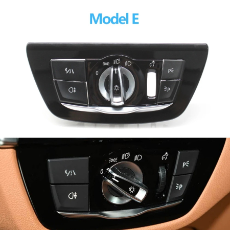 Set 6 Piese Bloc Lumini Faruri Dedicat BMW G30 G31 M5 F90 G32, Model E [1]