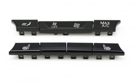 G11 G12 - Set 7 Butoane Panou Clima Ventilatie Spate Dedicat BMW G30 G31 6GT  G32 G11 G12 F90 M5, Model A