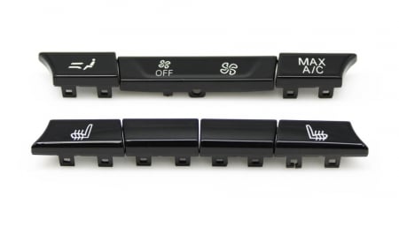 G11 G12 - Set 7 Butoane Panou Clima Ventilatie Spate Dedicat BMW G30 G31 6GT  G32 G11 G12 F90 M5, Model B