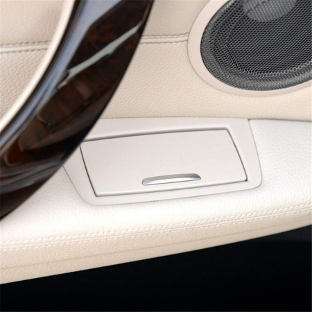 Capac Ornament Scrumiera Usa Spate Dedicat BMW X1 F30 F31 F35 F01 F02 E84, NonFacelift, Stanga, Bej [2]
