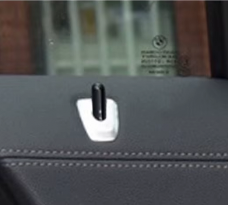Set Pin Trim Ornament Deshidere Inchidere Usa Dedicat BMW Seria 7 G12, Spate, Negru [1]