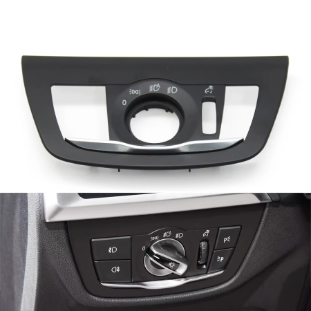 Trim Ornament Bloc Lumini Faruri Dedicat BMW X3 X4 G01 G02 X3M X4M F97 F98, Negru [1]