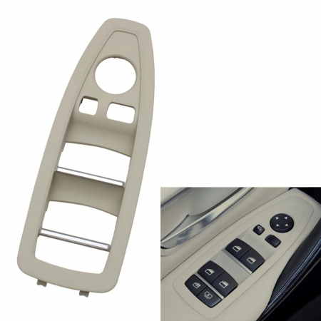 Trim Ornament Butoane Usa Dedicat BMW F20 F21 F30 F31 F34 GT F35 F36, Stanga, Oyster [1]