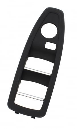 Trim Ornament Butoane Usa Dedicat BMW F20 F21 F30 F31 F34 GT F35 F36, Stanga, Negru