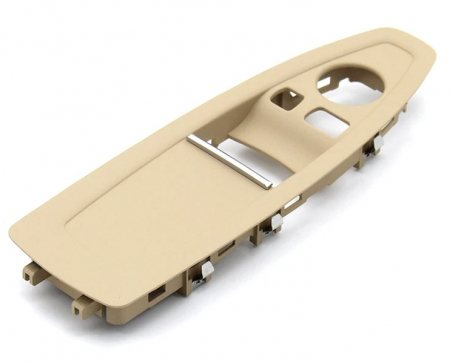 F22 F23 - Trim Ornament Butoane Usa Dedicat BMW F21 F22 F23 F87 F32 F33 F83 F82, Stanga, Bej