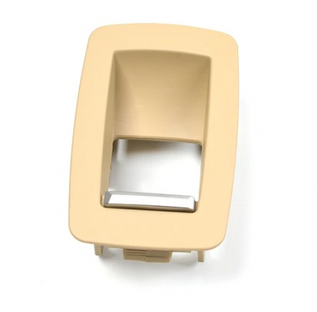 SERIA 4 - Trim Ornament Buton Geam Usa Dedicat BMW F20 F21 F30 F31 F34 GT F35 F36, Bej