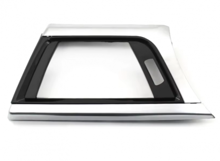 SERIA 4 - Trim Ornament Grila Ventilatie Aer Dedicat BMW F30 F31 F34 F35 F32 F33 F36 F82 F83, Stanga, Argintiu