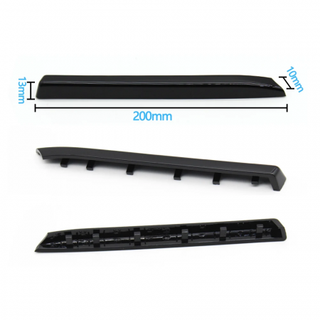 Trim Ornament Grila Ventilatie Dedicat BMW Seria 3 4 M3 M4 F30 F31 F34 F35 F32 F33 F36 F82 F83, Stanga, Negru [1]