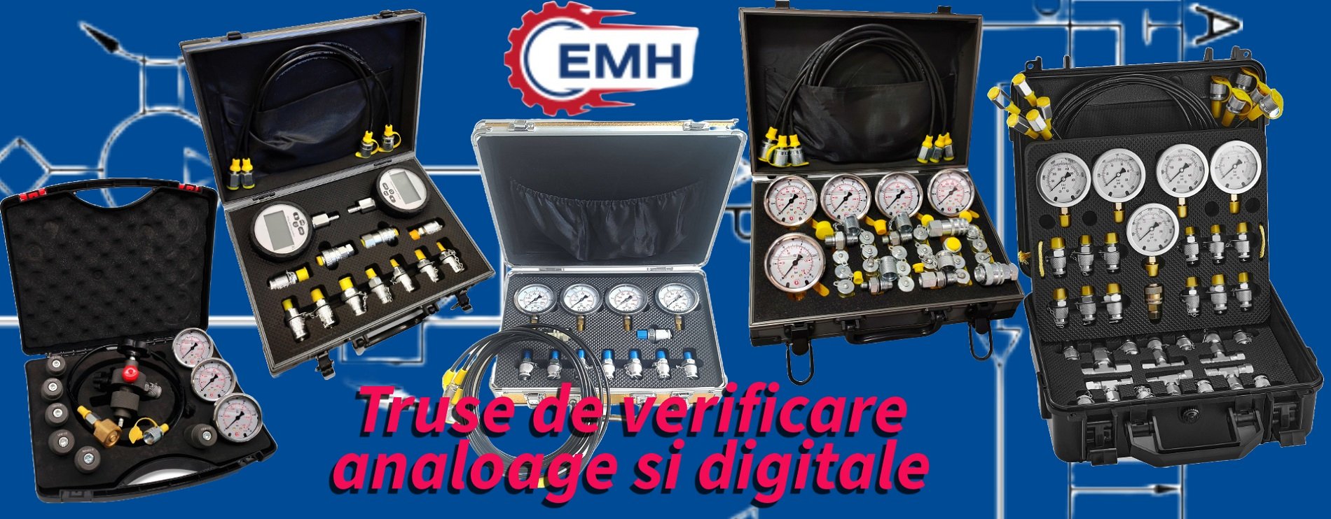 Truse manometre de verificare
