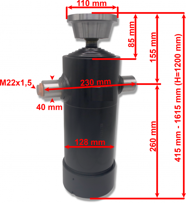 Cilindru telescopic remorca [1]