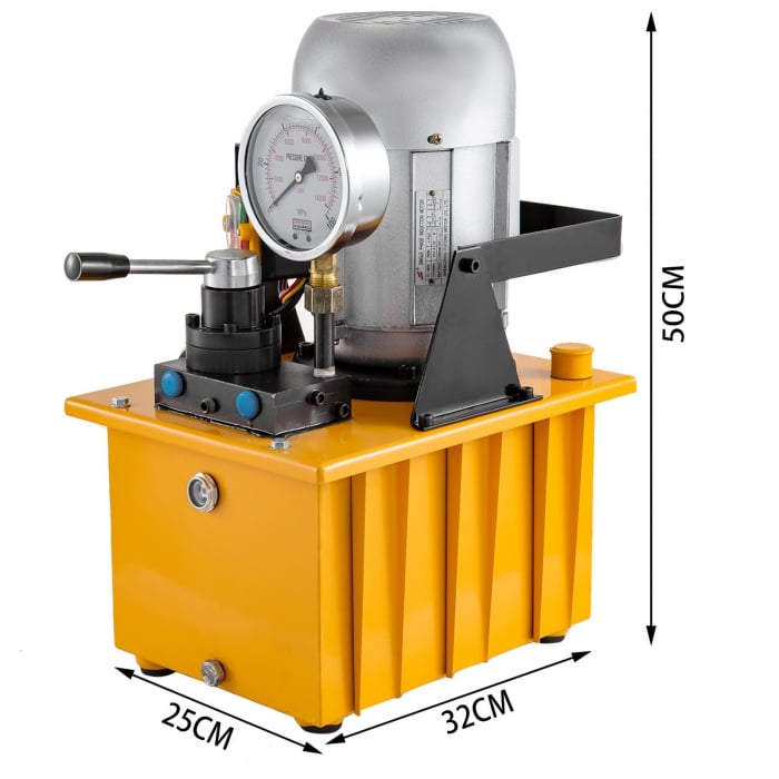 Grup hidraulic cu dublu efect actionat cu motor electric la 220 Vca putere 0,75 Kw [1]