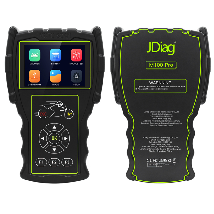 Interfata diagnoza JDiag M100 pentru motociclete [3]