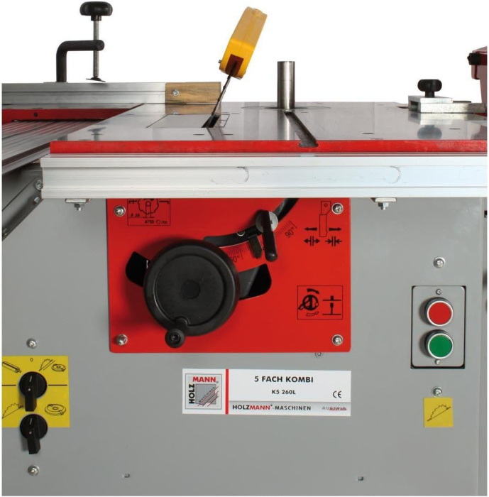 Masina combinata universala compacta cu 5 operatii pentru prelucrare lemn Holzmann K5260L [2]