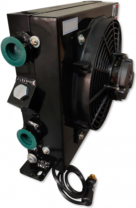 Racitor Ulei Hidraulic 100 lpm cu ventilator la 12 Vcc [5]