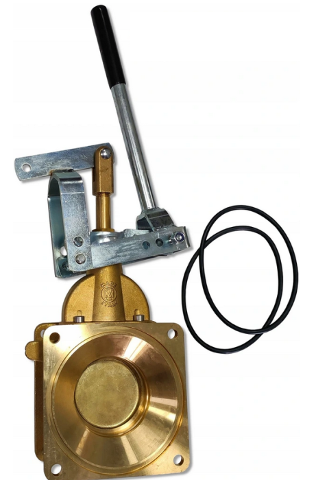 Robinet din alama 4" EMH cu flansa si levier universal de actionare [2]