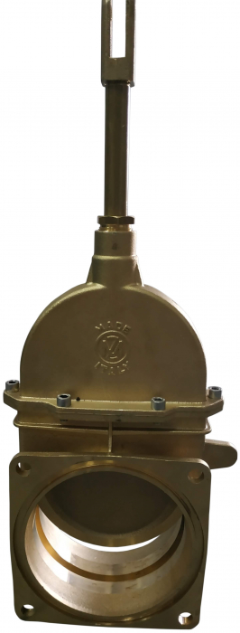Robinet model  ECO 6" cu actuator EMH pentru vidanja cu 2 flanse [1]