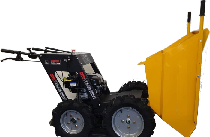 Transportor dumper 260 Kg motor benzina Briggs & Stratton 6KW [4]