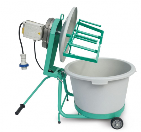 Promotii - Mixer profesional mortare volum 65 lt si motor 0,55KW/ 380 V