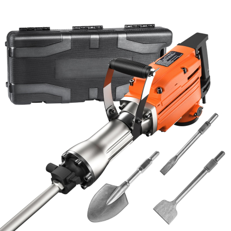 Rotopercutoare - Ciocan demolator electric 2200W inalta rezistenta cu 6 varfuri schimbabile