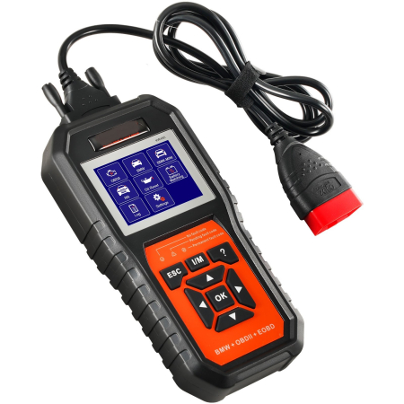 Produse EmagMarketplace - Dispozitiv diagnoza pentru BMW OBD2 cu functii de scanare si 12 functii speciale