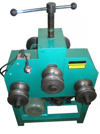 Dispozitiv electric cu role de indoit tevi de diametre Ø16-76 mm si profiluri rectangulare [1]