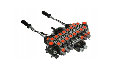 Distribuitor hidraulic 350 bar cu 8 sectiuni  pentru macarale forestiere [3]