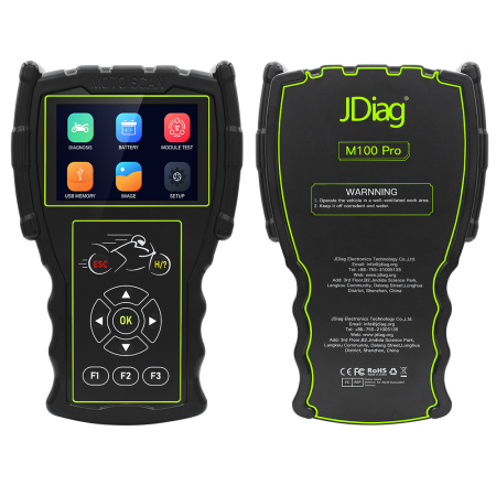 Interfata diagnoza JDiag M100 pentru motociclete [2]