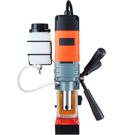 Masina de gaurit 580 RPM pentru orice suprafata cu masa magnetica putere 1200W, diametru maxim gaurire 40 mm si 13000 N, forta strangere, certificat CE si viteza variabila [2]