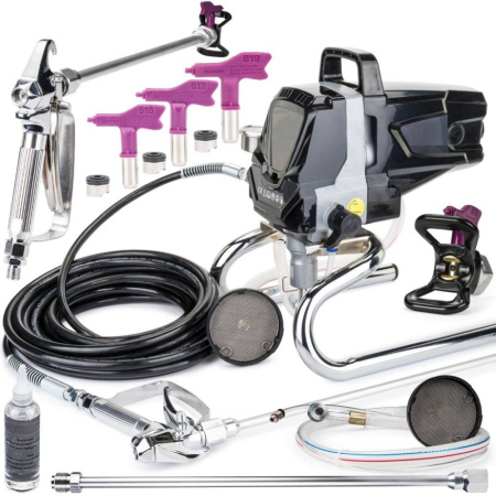 Pistol de vopsit fara sursa externa de aer comprimat putere 1200 W [8]