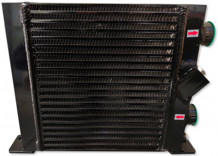 Racitor Ulei Hidraulic 100 lpm cu ventilator la 12 Vcc [1]