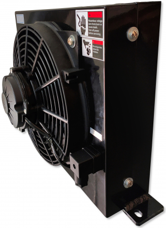 Racitor Ulei Hidraulic 100 lpm cu ventilator la 12 Vcc [3]